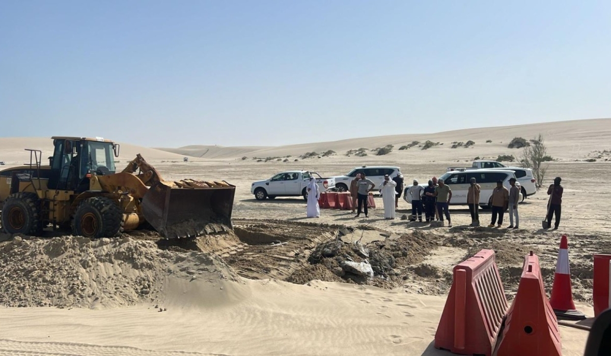 Sinkhole in Sealine Region